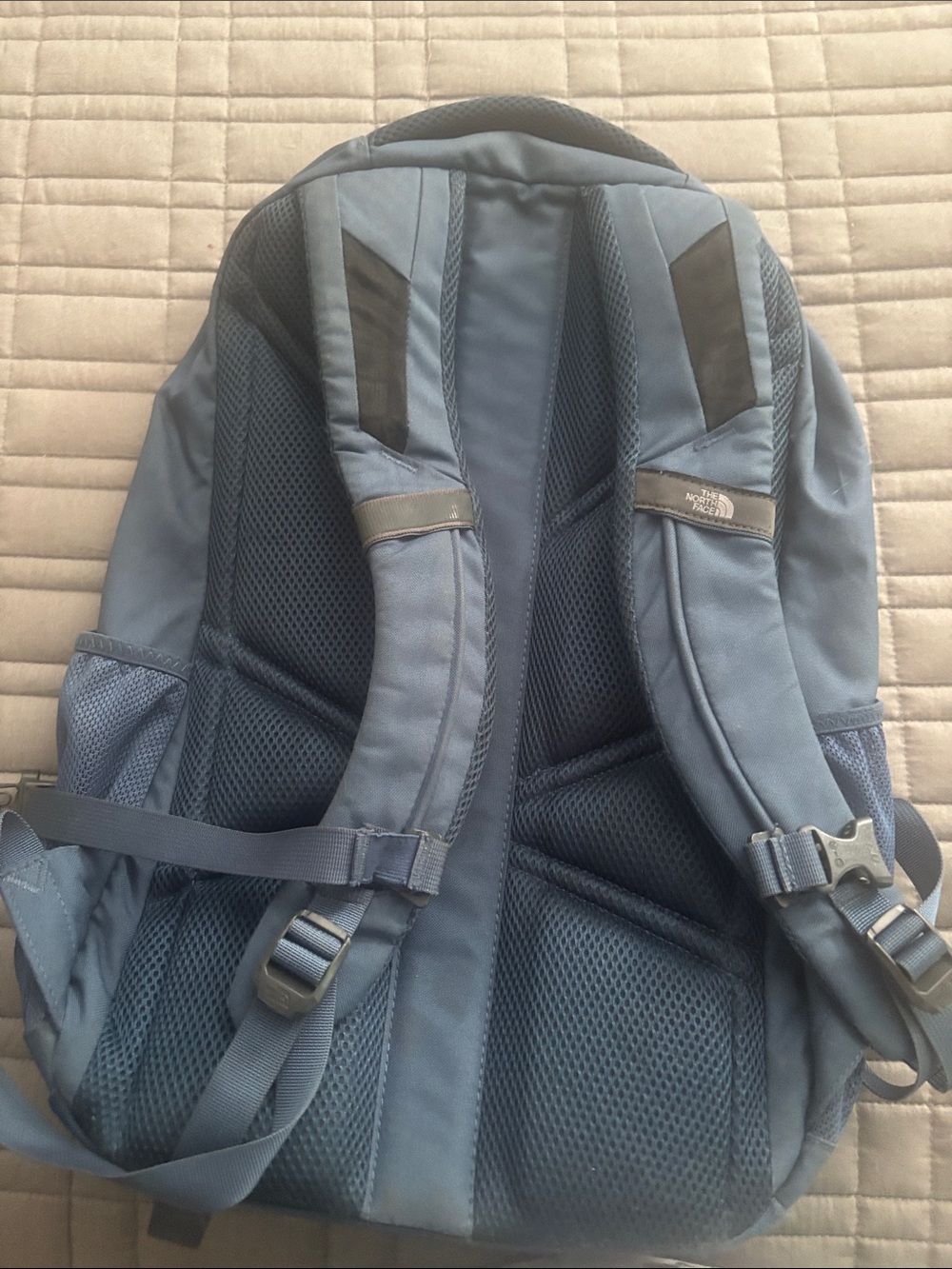 North Face navy bookbag - Picture 2 of 6